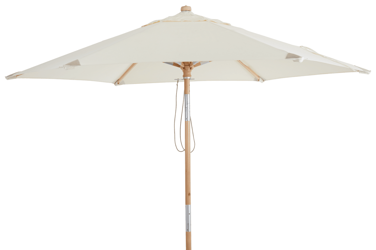 Trieste solid color parasol with tilt Ø250 cm
