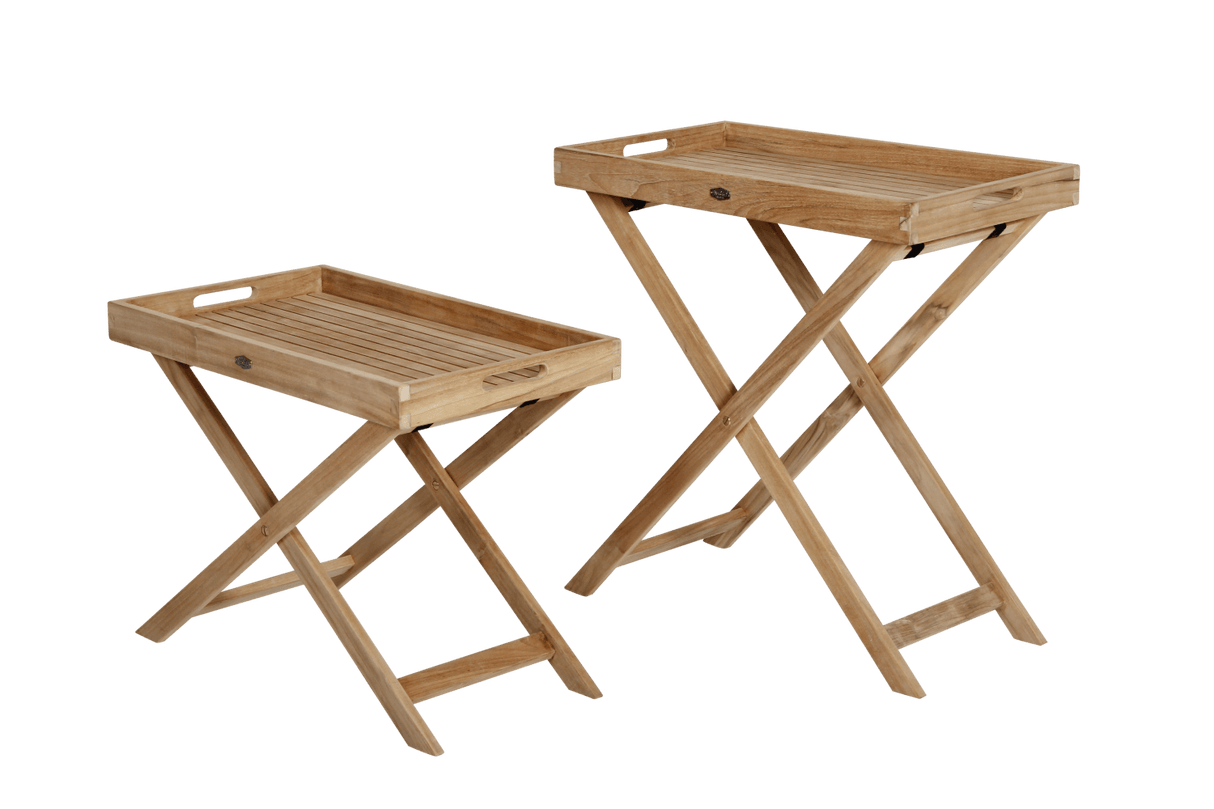 Turin teak tray table 70 x 40 cm