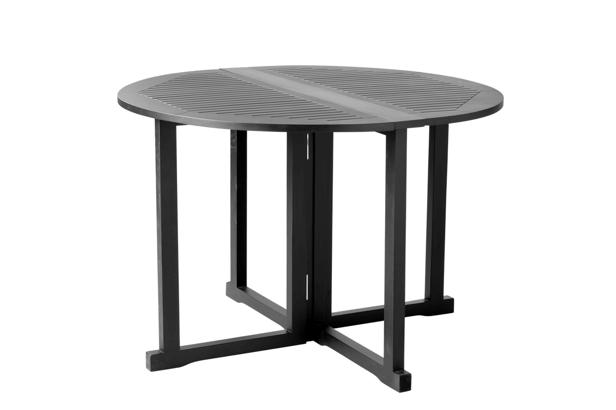 Butterfly folding table Ø110 cm
