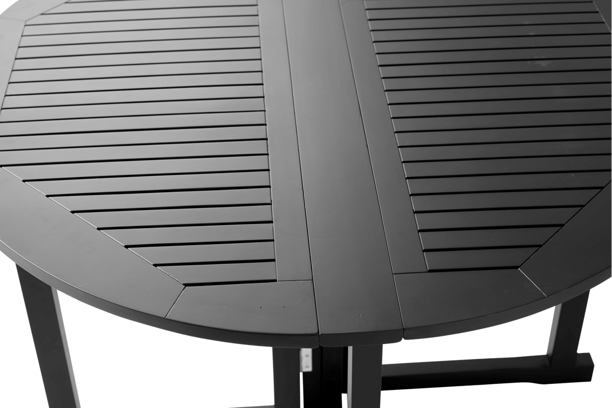 Butterfly folding table Ø110 cm