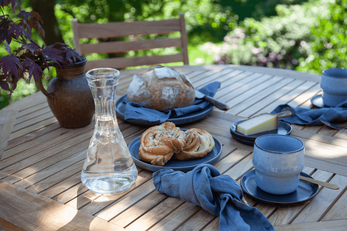 Butterfly folding table Ø110 cm