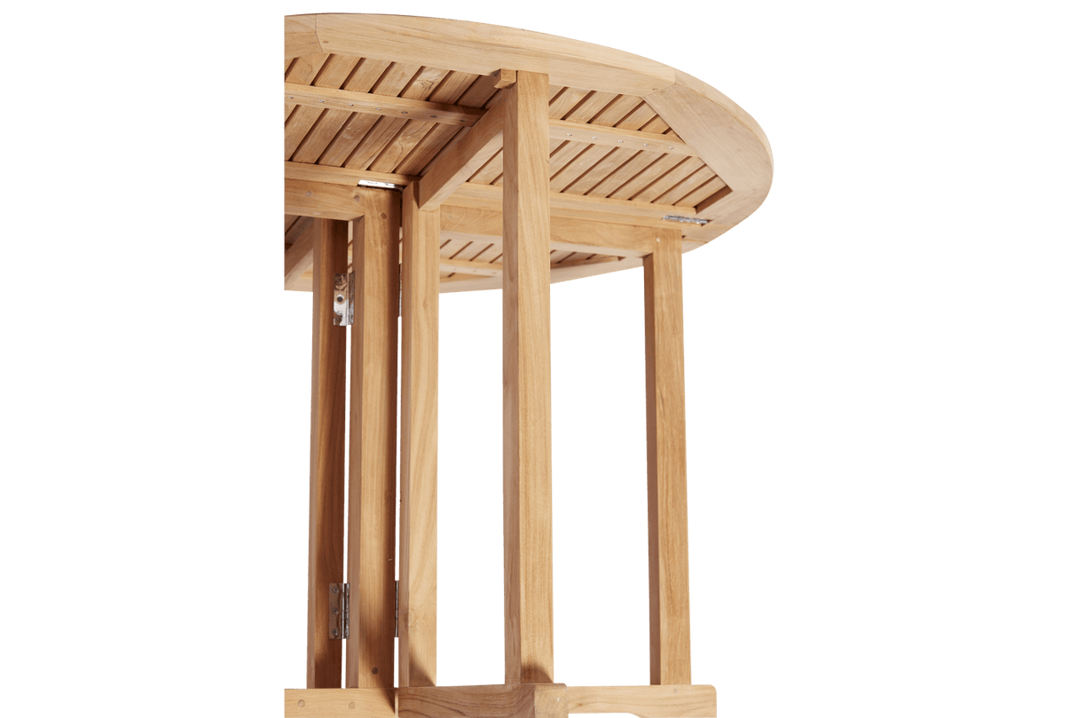 Butterfly folding table Ø110 cm