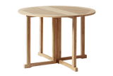 Butterfly folding table Ø110 cm