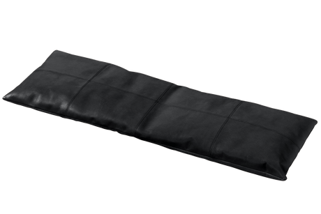 Leather cushion 104 x 35 cm