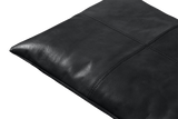 Leather cushion 45 x 35 cm