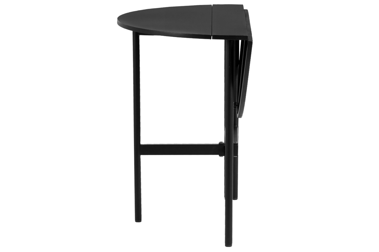 Clara metal gateleg table Ø80 cm