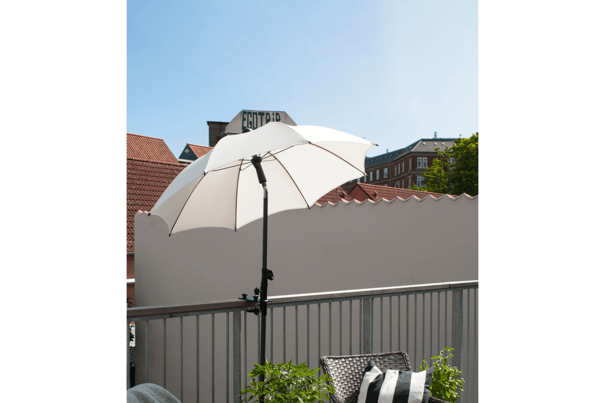 Ellen solid color parasol with tilt Ø130 cm