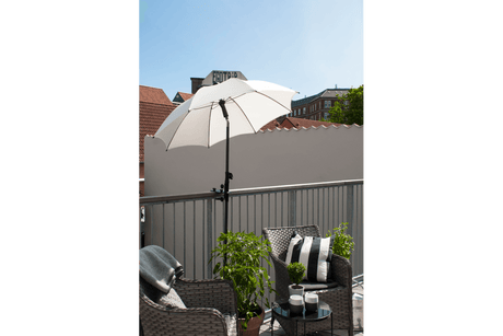 Ellen solid color parasol with tilt Ø150 cm