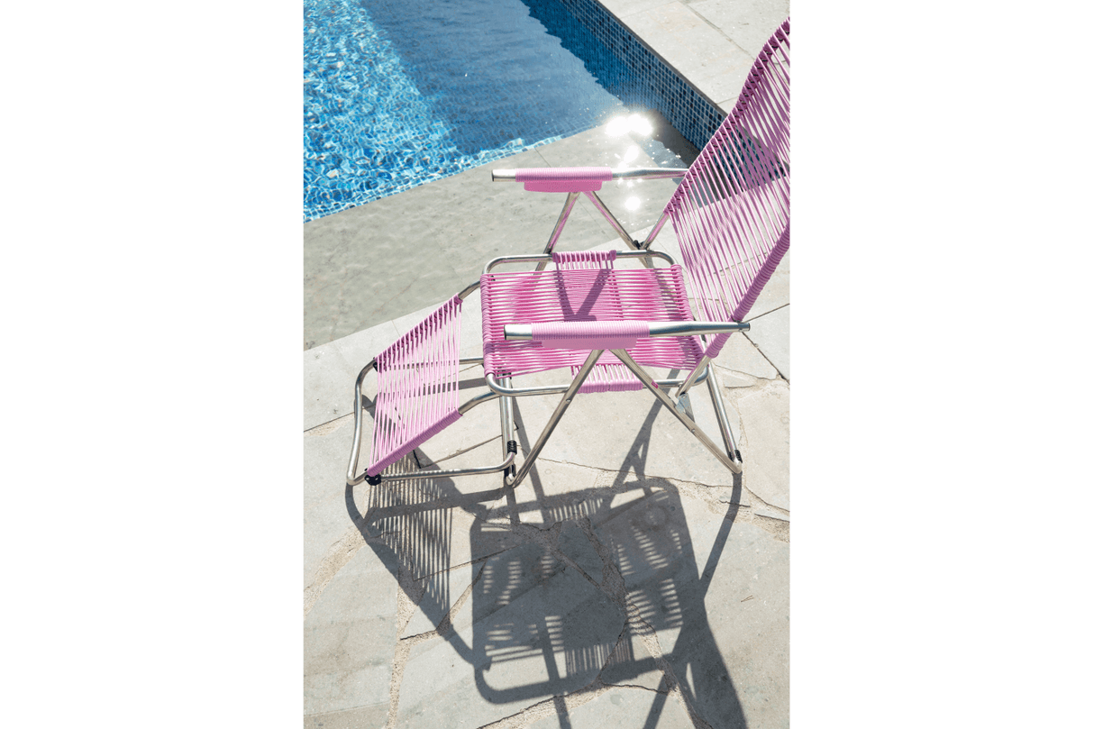 Spaghetti design deckchair