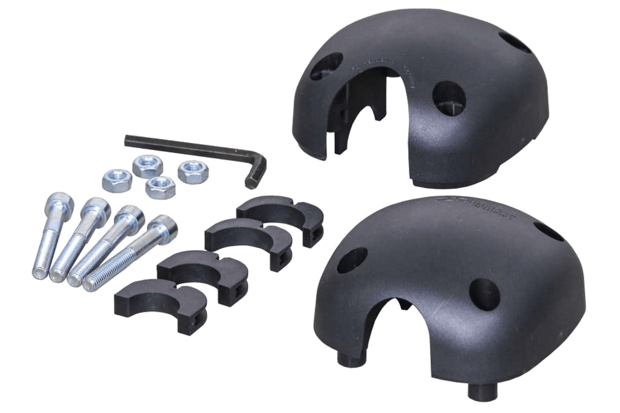 Foxi parasol bracket for round railings