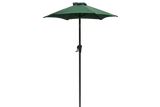 Frida solid color parasol with hoist and tilt Ø160 / Ø200 cm