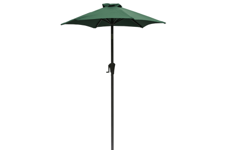 Frida solid color parasol with hoist and tilt Ø160 / Ø200 cm