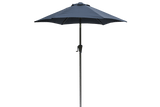 Frida solid color parasol with hoist and tilt Ø160 / Ø200 cm