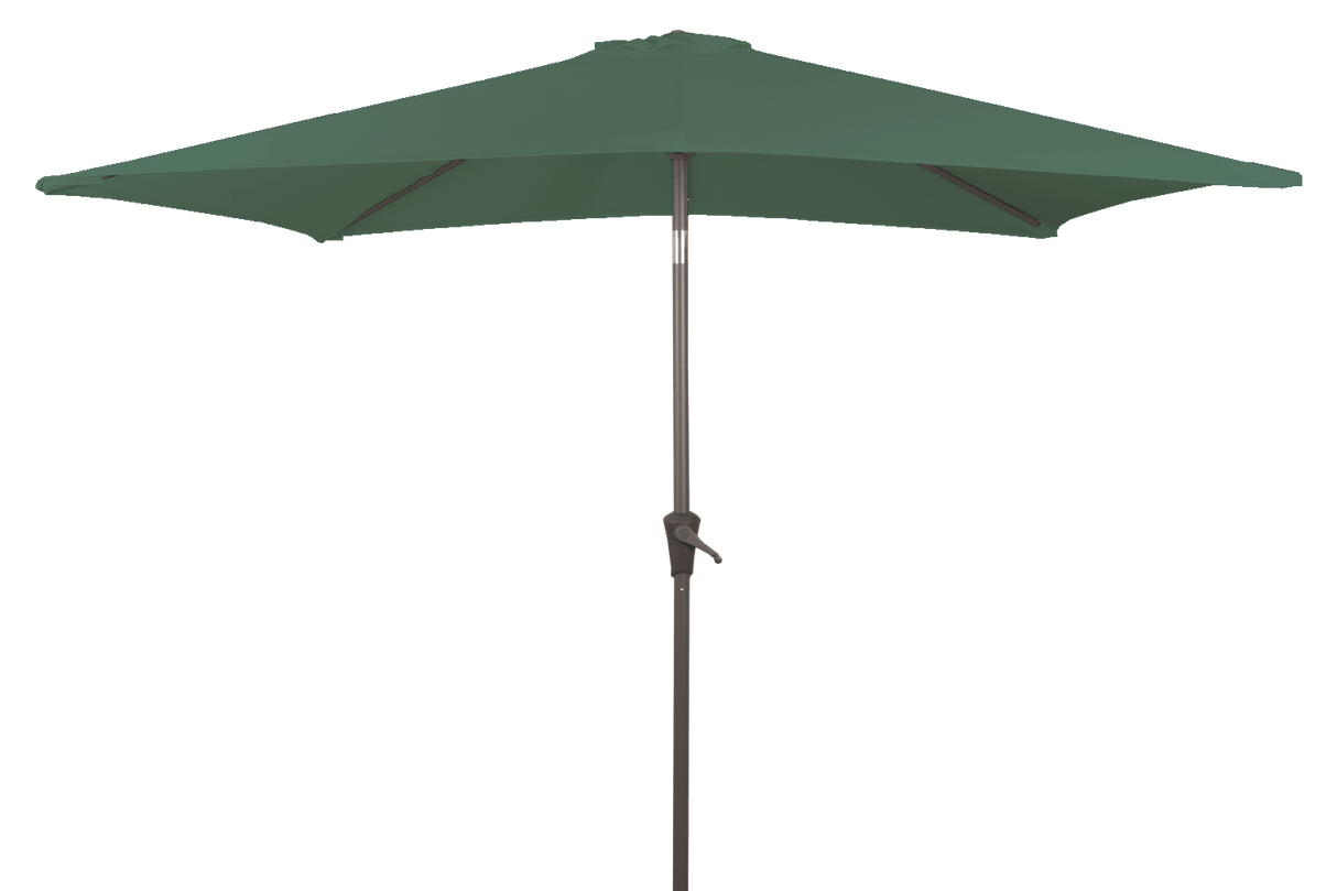 Frida rectangular parasol with hoist and tilt 140 x 220 cm