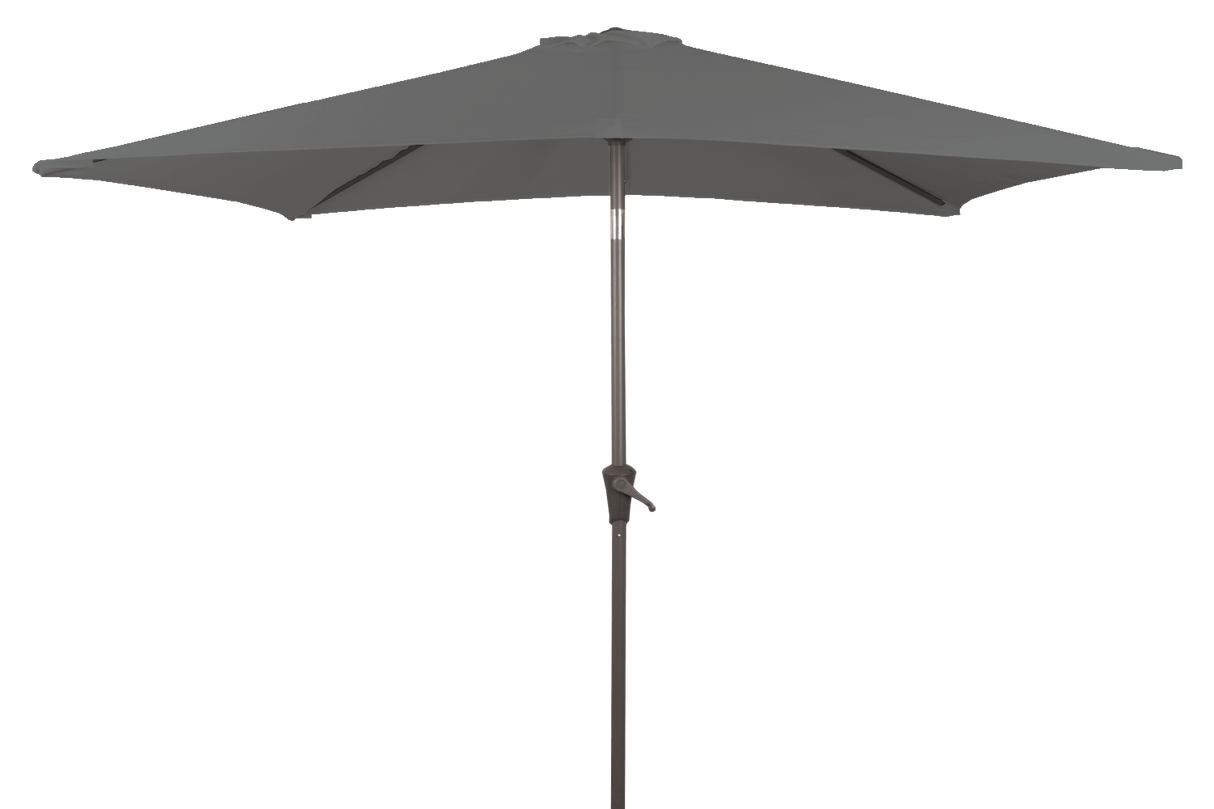 Frida rectangular parasol with hoist and tilt 140 x 220 cm