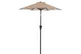 Frida stripe parasol with hoist and tilt Ø160 / Ø200 cm