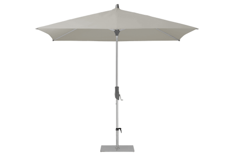 Alu twist easy parasol with hoist 210 x 150 cm