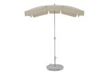 Siesta solid color parasol with tilt 180 x 130 cm