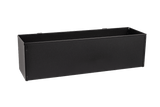 Liva black balcony flower box 60 / 80 / 100 cm
