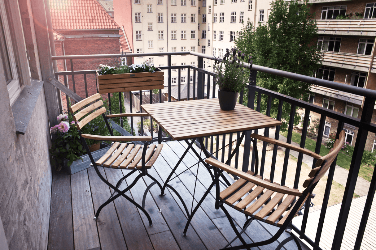 Josefine teak folding table 60 x 60 cm