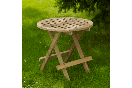 Kreta teak side table Ø50 cm
