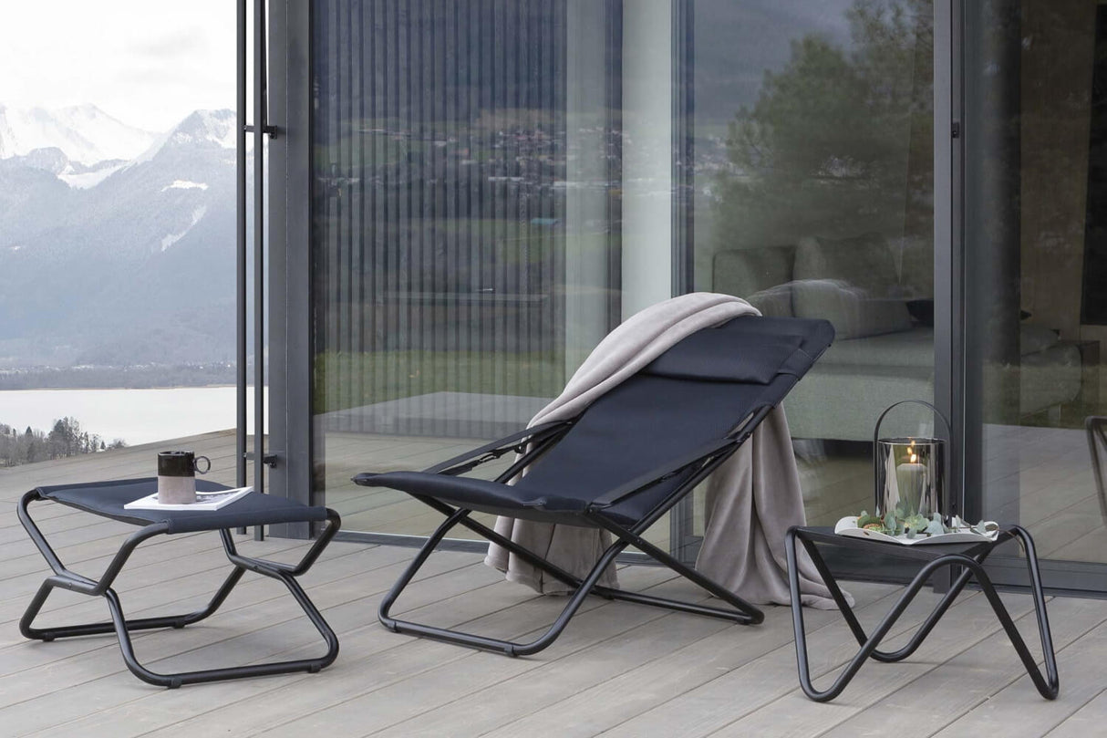 Transabed aircomfort acier sun lounger