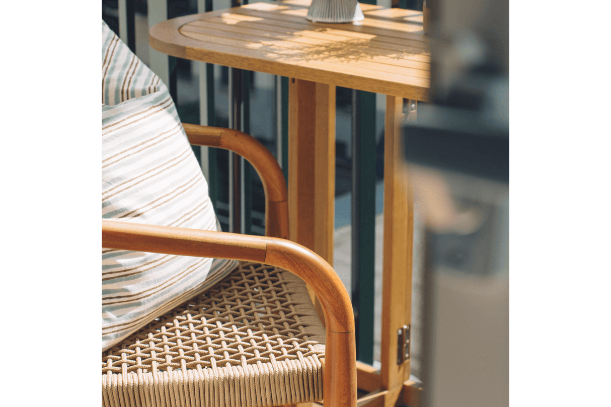 Laura teak folding table 130 x 50 cm