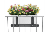 Cottage balcony flower box with self watering system 50 cm
