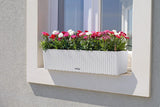 Cottage balcony flower box with self watering system 80 cm