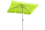 Locarno solid color parasol with tilt 180 x 120 cm