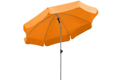 Locarno solid color parasol with tilt Ø150 cm