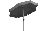 Locarno solid color parasol with tilt Ø200 cm
