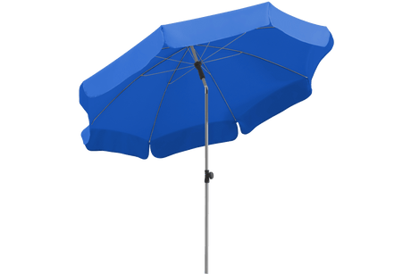 Locarno solid color parasol with tilt Ø200 cm
