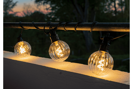 Luke starter kit 10 clear light bulbs