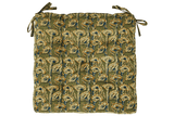 Floral seat cushion 45 x 45 cm