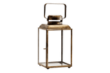 Lantern in brass with an antique look