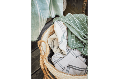 Striped tea towel 3 pcs