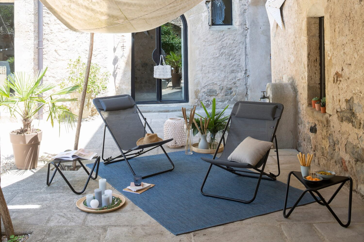 Maxi Transat Plus sun lounger with headrest