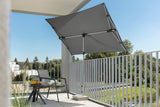 Novara solid color parasol 190 x 140 cm