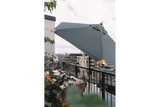 Parilla solid color parasol with tilt Ø200 cm