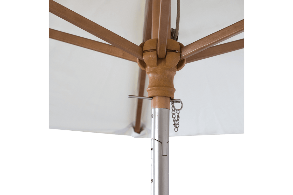 Parilla solid color parasol with tilt Ø200 cm