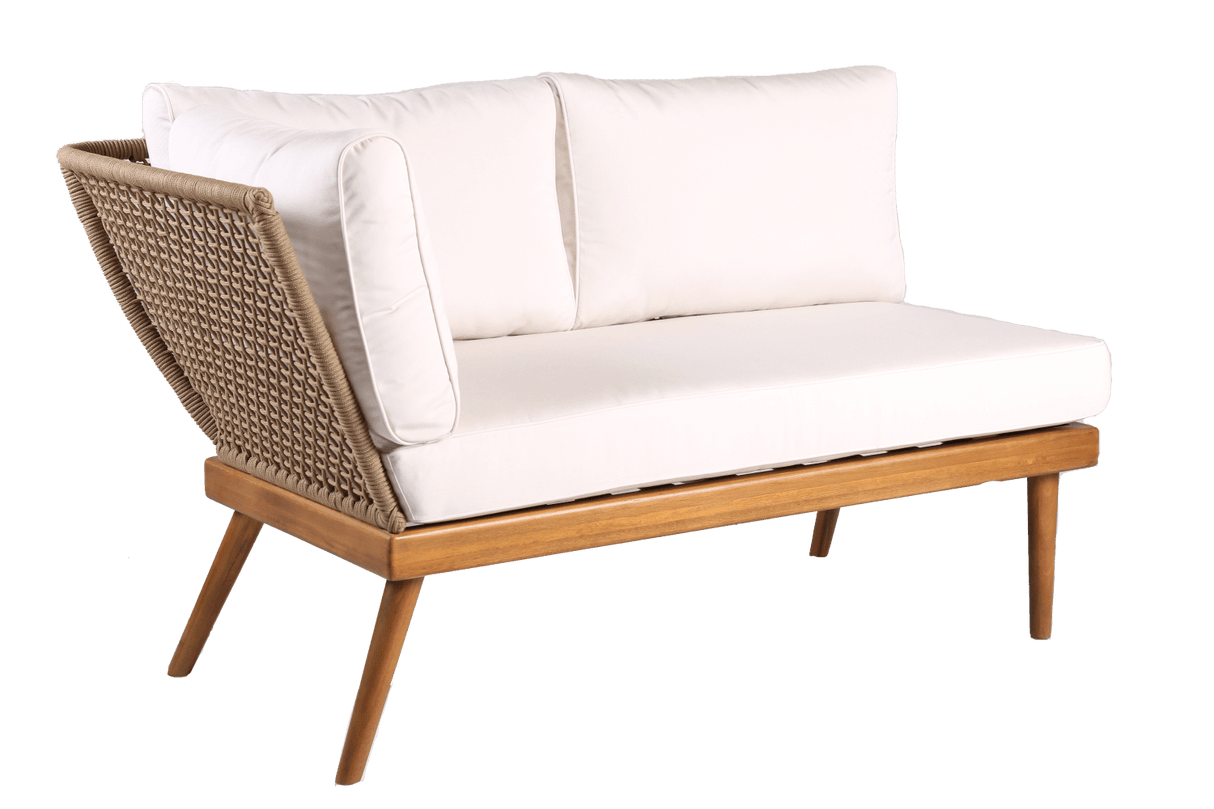 Regatta rope lounge sofa - left