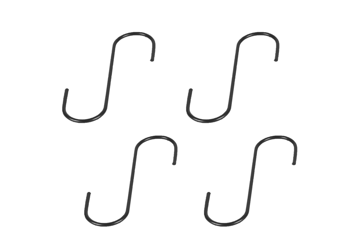 S  matt black hook for grid