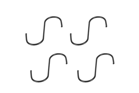 S  matt black hook for grid