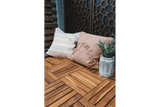 Sandra teak floor tiles