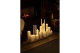 Sille rechargeable LED candles 3 pcs  Ø7.5 cm