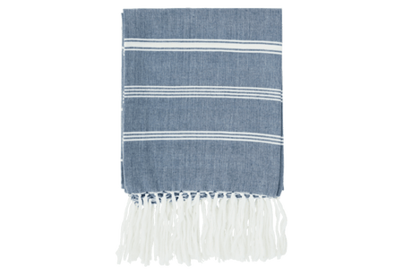 Striped beach towel