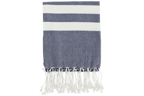 Striped beach towel