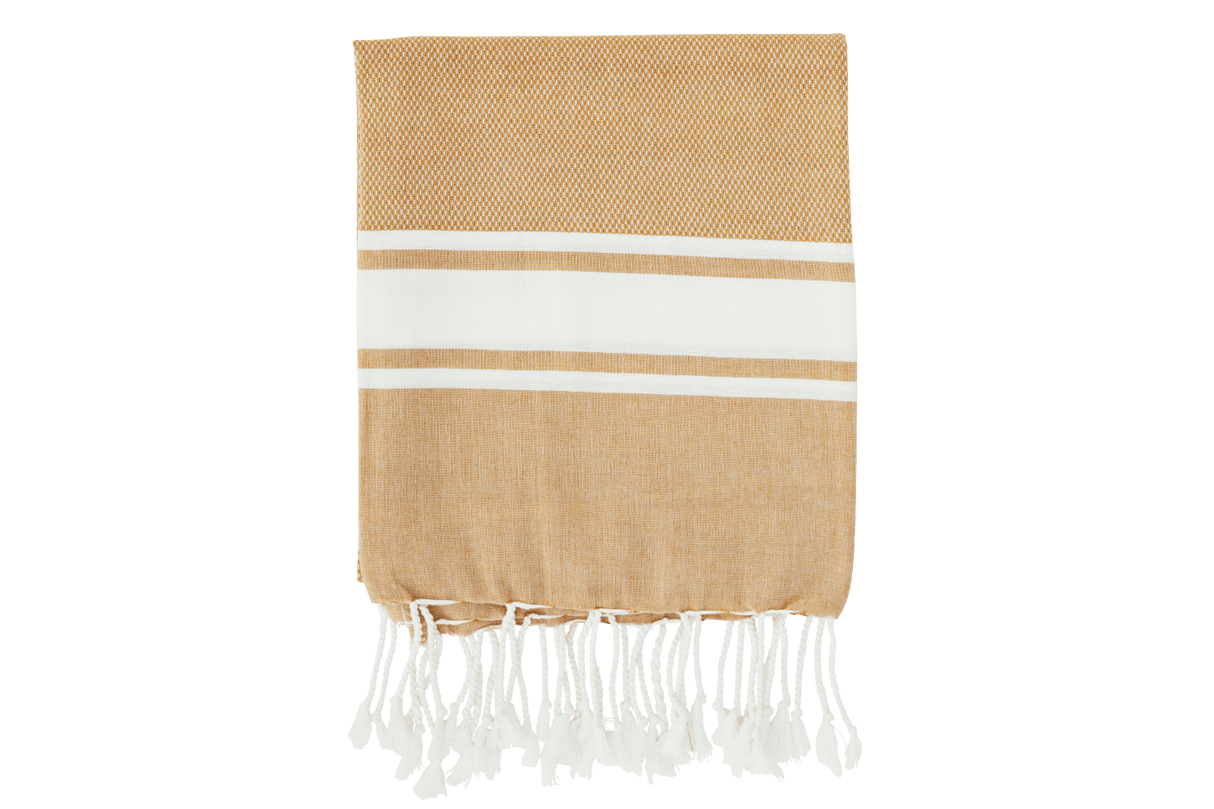 Striped beach towel
