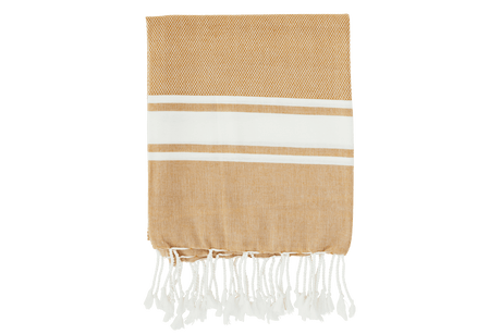 Striped beach towel